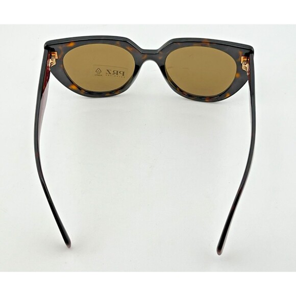NIB $440 Womens PRADA Sunglasses 2AU5Y1 Tortoise Shell Red Marble Polarized 52mm - Picture 6 of 11